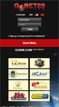 Mobile Screenshot of gobet88.com